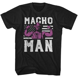 Macho Man - Mens American Hero T-Shirt