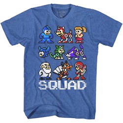 Mega Man - Mens Squad T-Shirt
