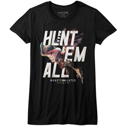 Monster Hunter - Womens Hunt Em All T-Shirt