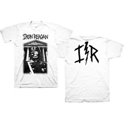 Iron Reagan - Mens Rewind Black Ink T-Shirt