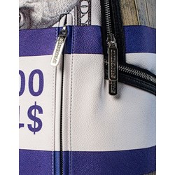 PURPLE MONEY BANDS BACKPACK - PURPLE