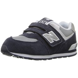 New Balance - unisex-baby 574 Hook and Loop Shoes