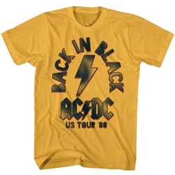 Ac/Dc - Mens Back In Black T-Shirt