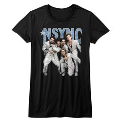 Nsync - Juniors Strike A Pose T-Shirt