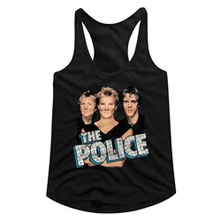 The Police - womens Boys'N'Blue Racerback Tank Top