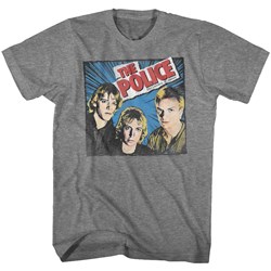 The Police - Mens Comic-Ish T-Shirt
