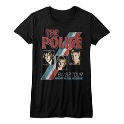 The Police - Juniors Ghost In The Machine T-Shirt