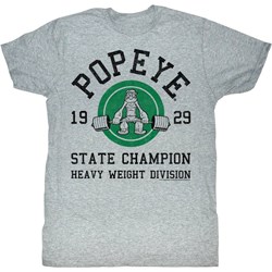 Popeye - Mens Heavy Weight T-Shirt