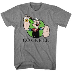 Popeye - Mens Go Green T-Shirt