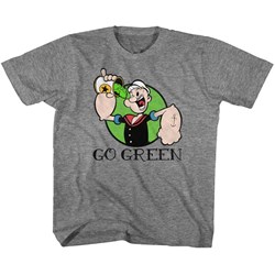 Popeye - unisex-baby Go Green T-Shirt