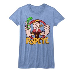Popeye - Juniors Spinach T-Shirt
