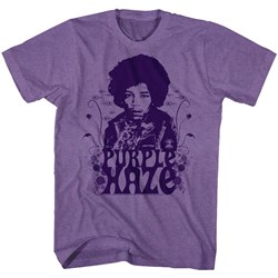 Jimi Hendrix - Mens Purple Haze T-Shirt