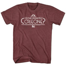 The Godfather - Mens Fool A Corleone T-Shirt
