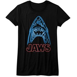 Jaws - Juniors Neon T-Shirt