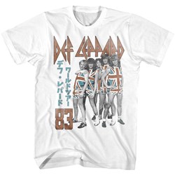 Def Leppard - Mens Deflep83 T-Shirt