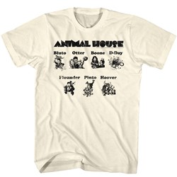 Animal House - Mens Cartoons T-Shirt