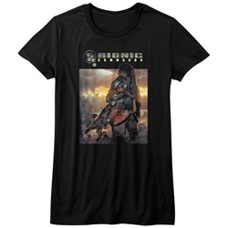 Bionic Commando - Womens The World Burn T-Shirt