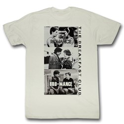 Breakfast Club - Mens Bromance T-Shirt in Vintage White