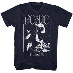 Ac/Dc - Mens Live T-Shirt