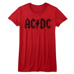 Ac/Dc - Juniors Logo T-Shirt