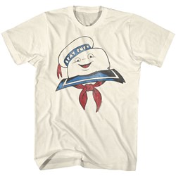 The Real Ghostbusters - Mens Stay Puft Head T-Shirt