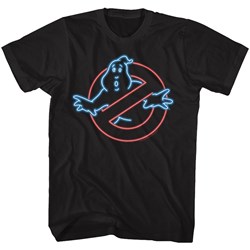 The Real Ghostbusters - Mens Neon Ghost T-Shirt