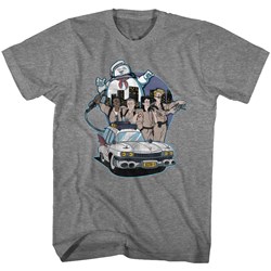 The Real Ghostbusters - Mens Bustin' Buddies T-Shirt
