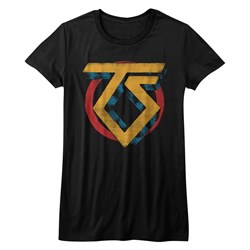 Twisted Sister - Juniors Vintage Ts Logo T-Shirt