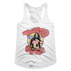 Twisted Sister - womens Twisted '76 Racerback Tank Top