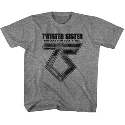 Twisted Sister - unisex-child Can'T Stop Rock'N'Roll T-Shirt