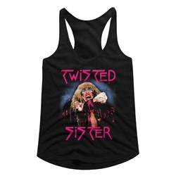 Twisted Sister - womens Twisted Dee Racerback Tank Top