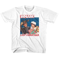 Wham - unisex-baby Last Christmas Lyrics T-Shirt