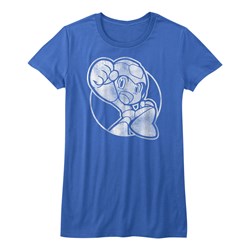 Mega Man - Juniors Fist Pump T-Shirt