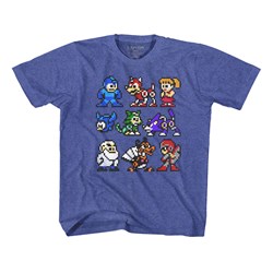 Mega Man - unisex-baby The Cast T-Shirt