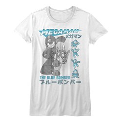 Mega Man - Juniors Blue Bomber T-Shirt
