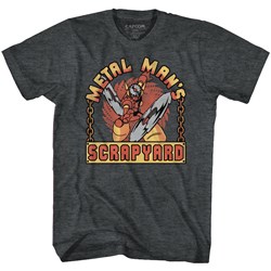 Mega Man - Mens Scrapyard Sign T-Shirt