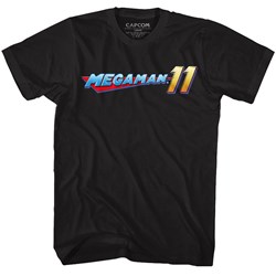 Mega Man - Mens Mega Logo T-Shirt