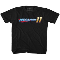 Mega Man - unisex-baby Mega Logo T-Shirt