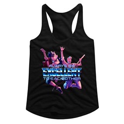 Bill And Ted - womens Always Excellent Racerback Tank Top