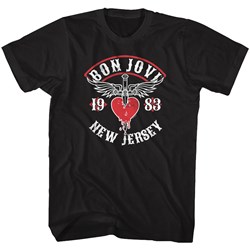 Bon Jovi - Mens Nj38 T-Shirt