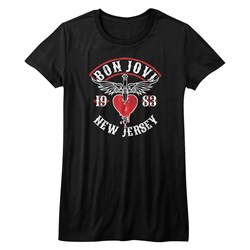 Bon Jovi - Juniors Nj38 T-Shirt