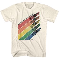Back To The Future - Mens Rainbow T-Shirt