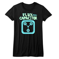 Back To The Future - Juniors Flux T-Shirt