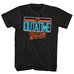 Back To The Future - Mens Neon T-Shirt