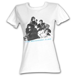 Breakfast Club, The - Group Shot Womens T-Shirt In White