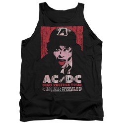 Acdc - Mens High Voltage Live 1975 Tank Top