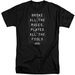 Acdc - Mens Struck Tall T-Shirt