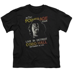 Acdc - Youth Powerage Tour T-Shirt