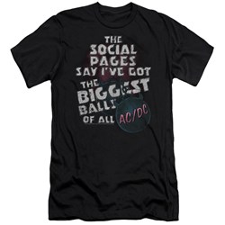 Acdc - Mens Big Balls Slim Fit T-Shirt