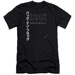 Acdc - Mens Back In The Day Kanji Premium Slim Fit T-Shirt